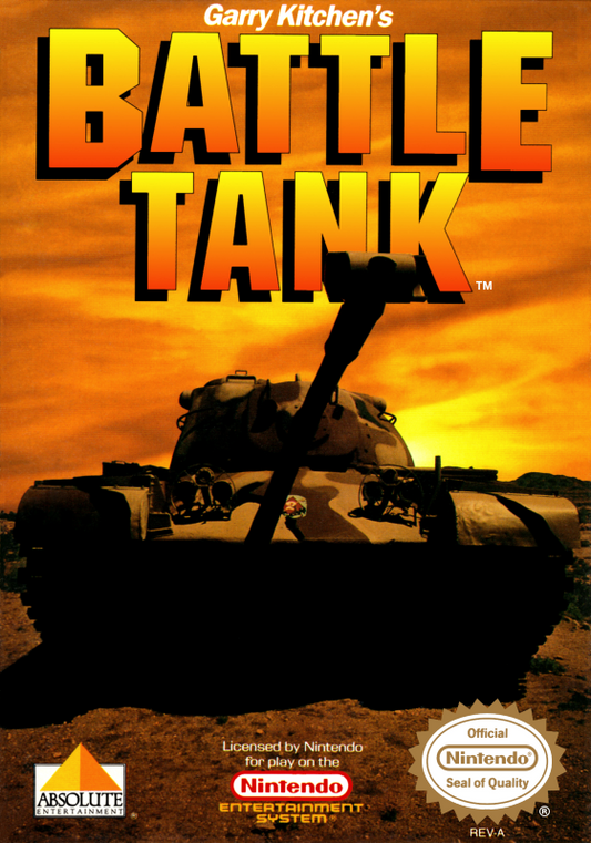 Battletank, Garry Kitchen S (Usa) Nes Print Poster