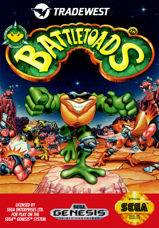 Battletoads (Usa) Genesis Print Poster