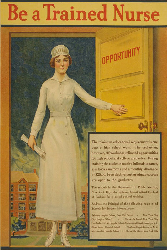 Be A Trained Nurse 1917 World War I Nursing Medical Jigsaw Puzzle