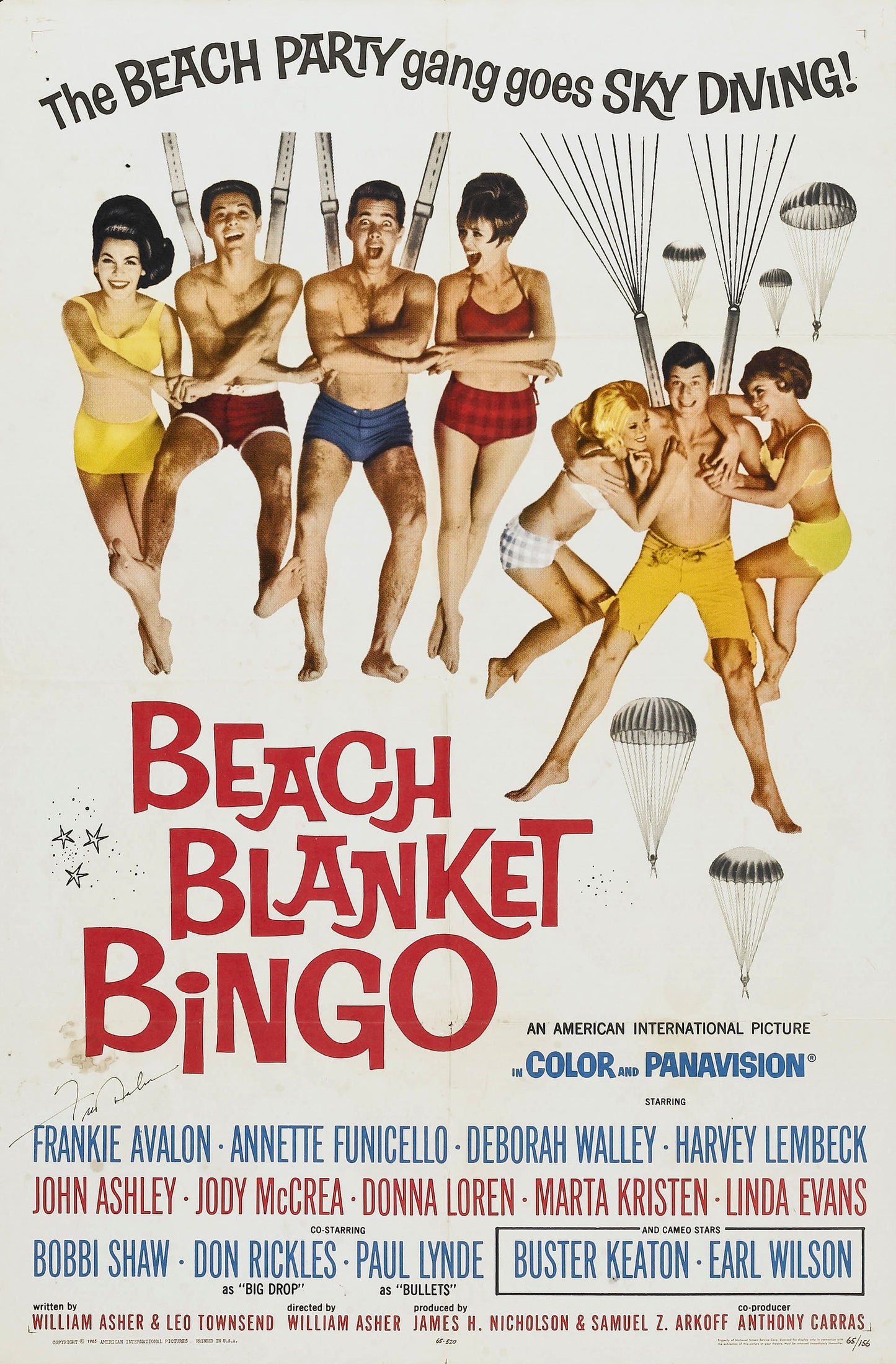 Beach Blanket Bingo 01 Movie Magnet