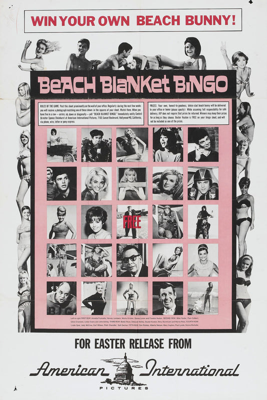 Beach Blanket Bingo 02 Movie Magnet