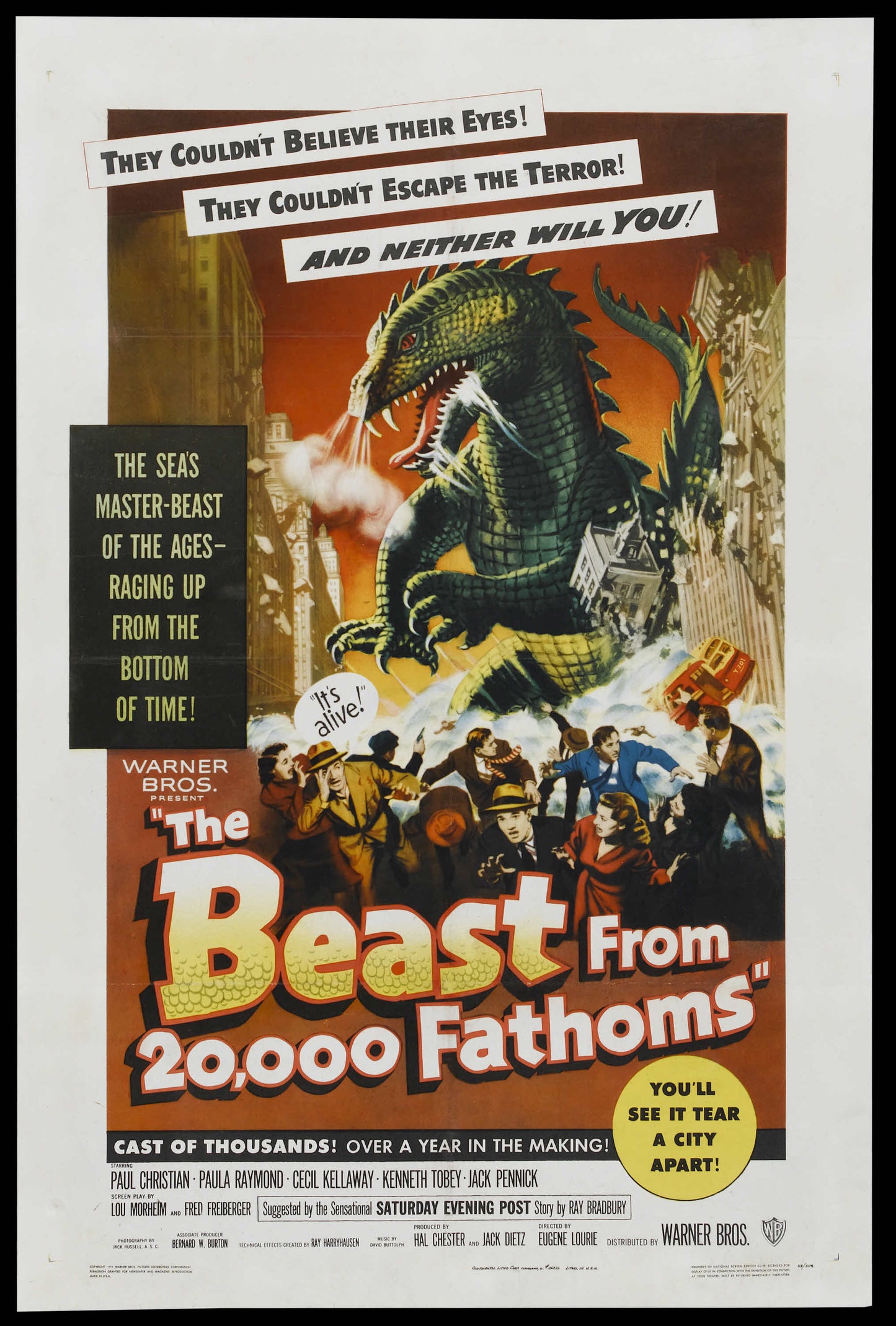 Beast From 20000 Fathoms 02 Movie Magnet