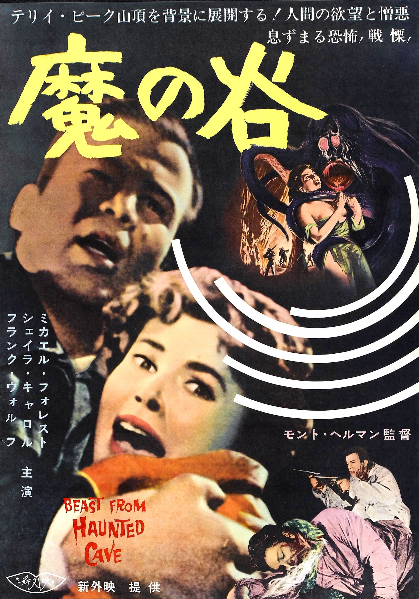 Beast From Haunted Cave 03 Movie Magnet