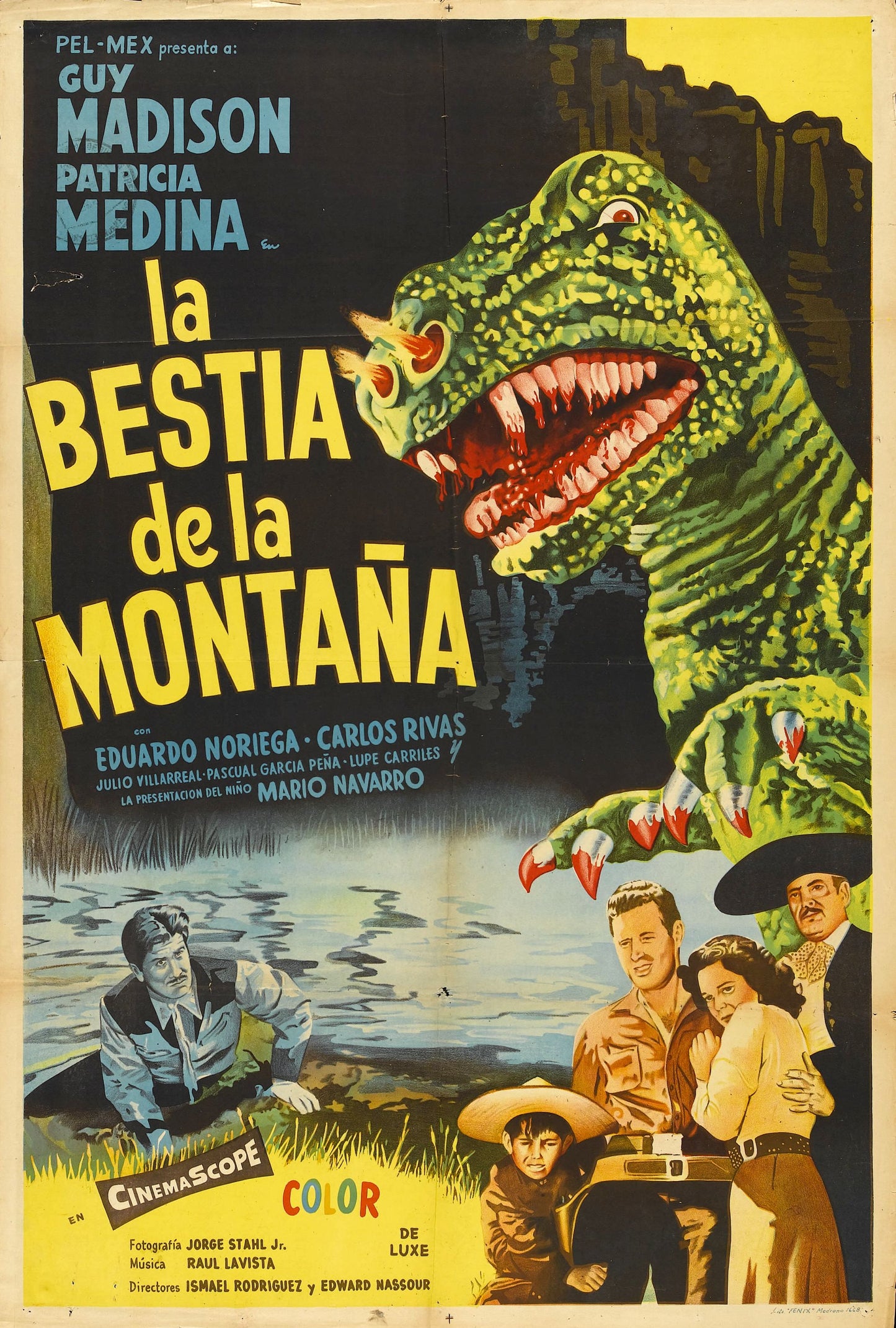 Beast Of Hollow Mountain 02 Movie Magnet