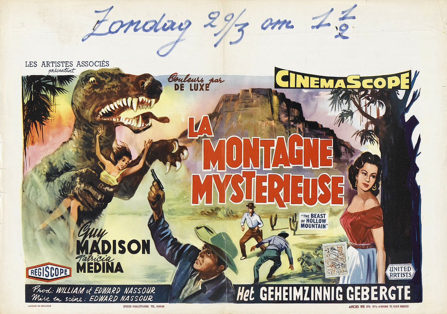 Beast Of Hollow Mountain 03 Movie Magnet