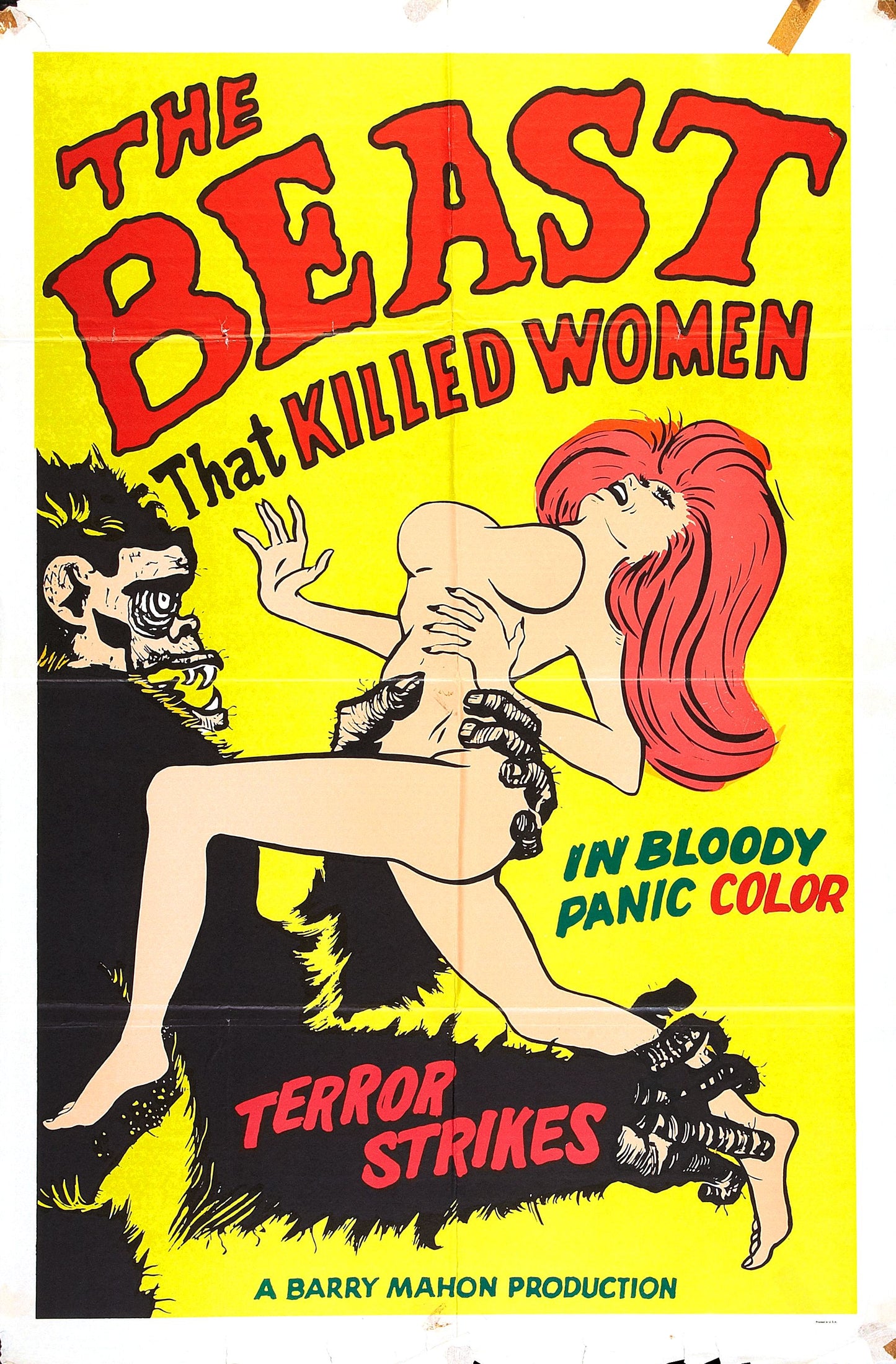 Beast That Killed Women 01 Movie Keychain