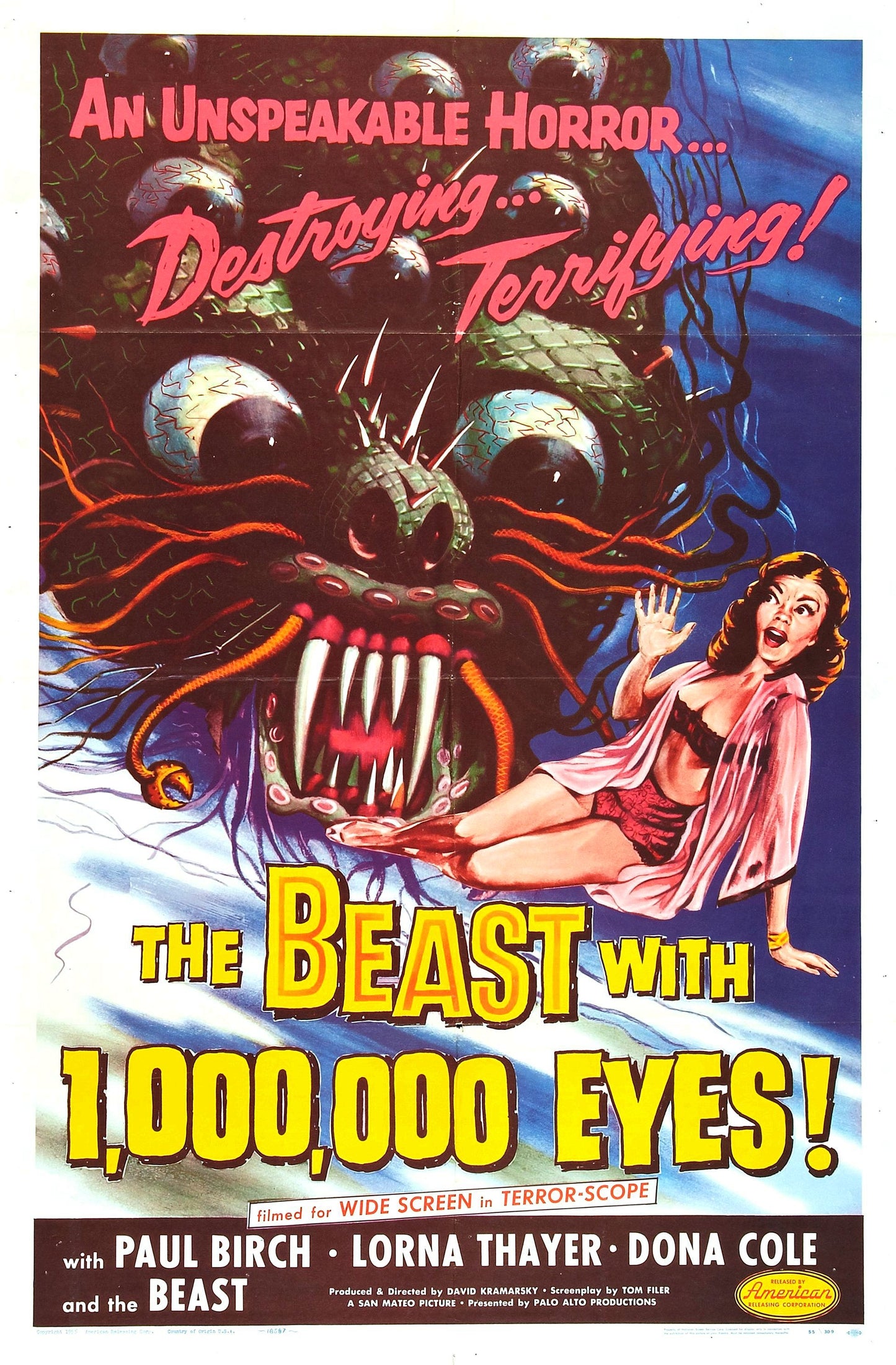 Beast With 1000000 Eyes 01 Movie Magnet