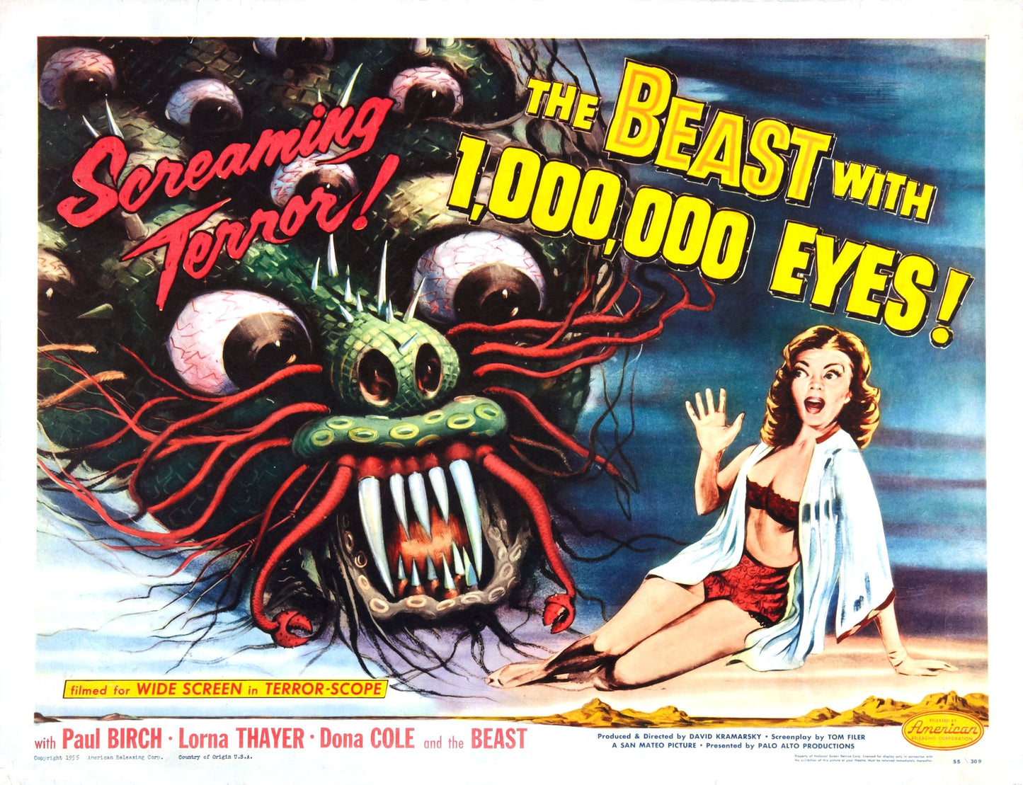 Beast With 1000000 Eyes 02 Movie Magnet