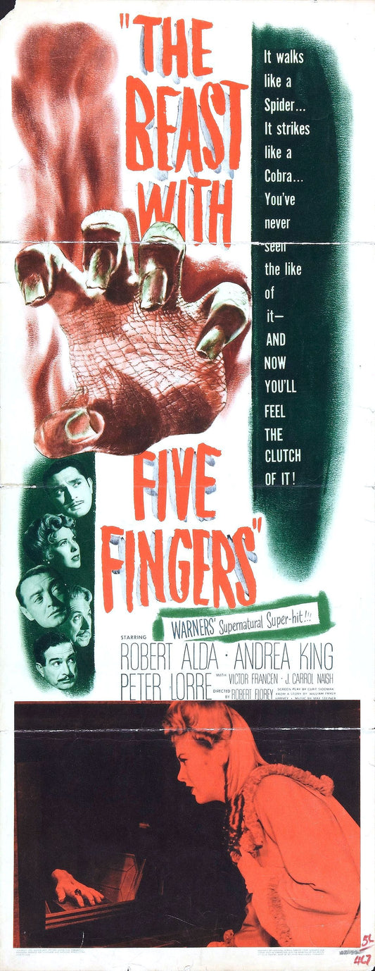Beast With Five Fingers 03 Movie Magnet
