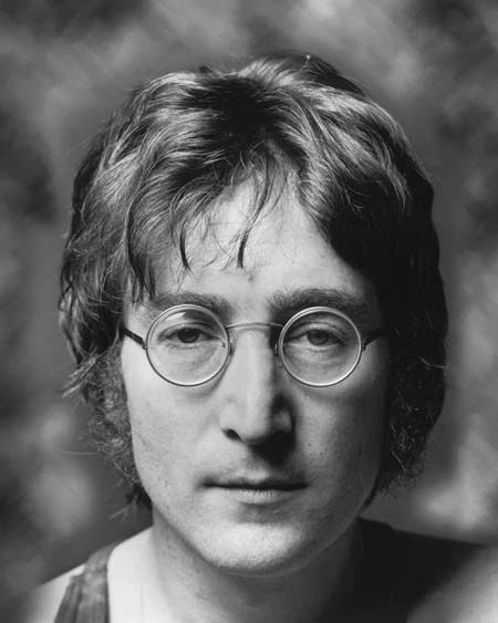 Beatles Legend John Lennon Glossy 8X10 Keychain Print Iconic Musician Portrait