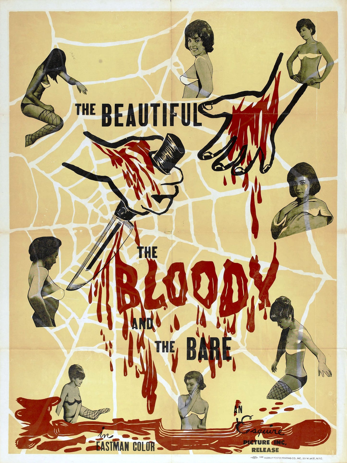 Beautiful Bloody Bare 01 Movie Magnet