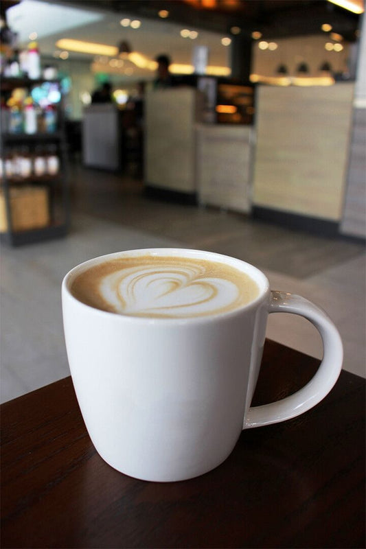Beautiful Coffee Cup Daquan Bars Print Canvas Jigsaw Puzzle