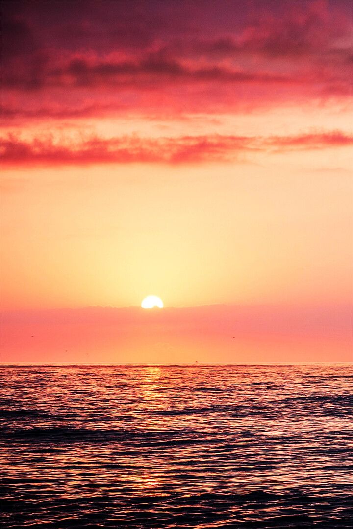 Beautiful Sunset Landscape Sea Sky Painting Jigsaw Puzzle