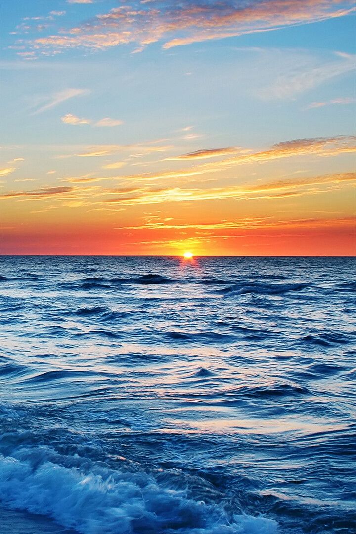 Beautiful Sunset Landscape Sea Sky Print Jigsaw Puzzle