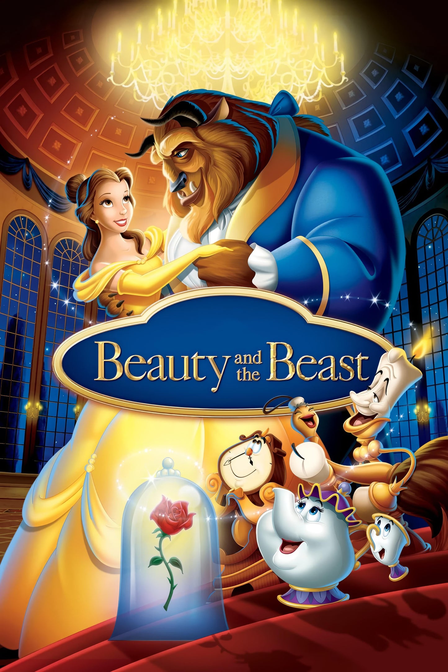 Beauty And The Beast (1991) Movie Poster