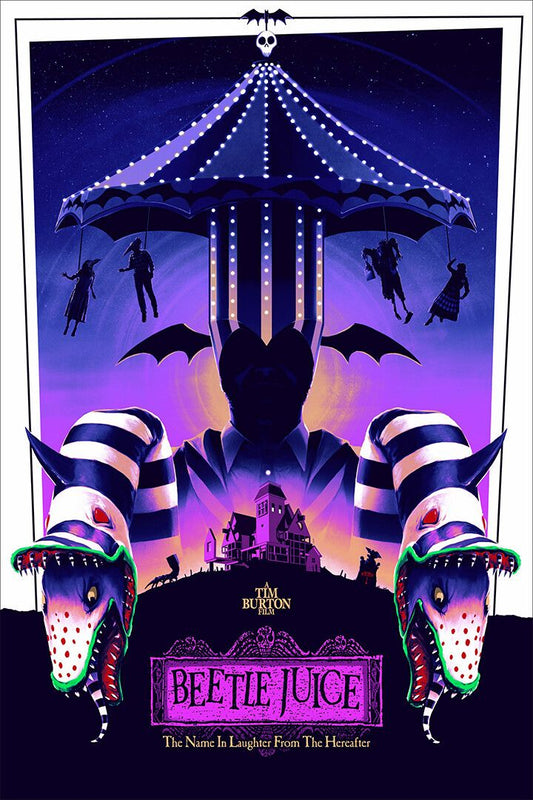 Beetlejuice 1988 Movie Comedy Fantasy Jigsaw Puzzle
