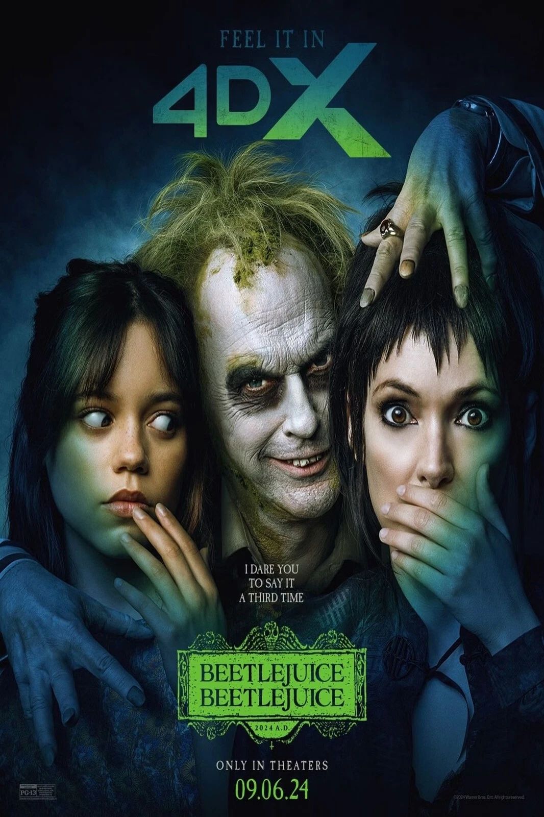Beetlejuice 2 4Dx Jenna Ortega Magnet