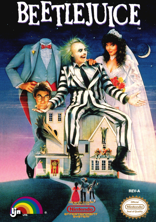 Beetlejuice (Usa) Nes Jigsaw Puzzle