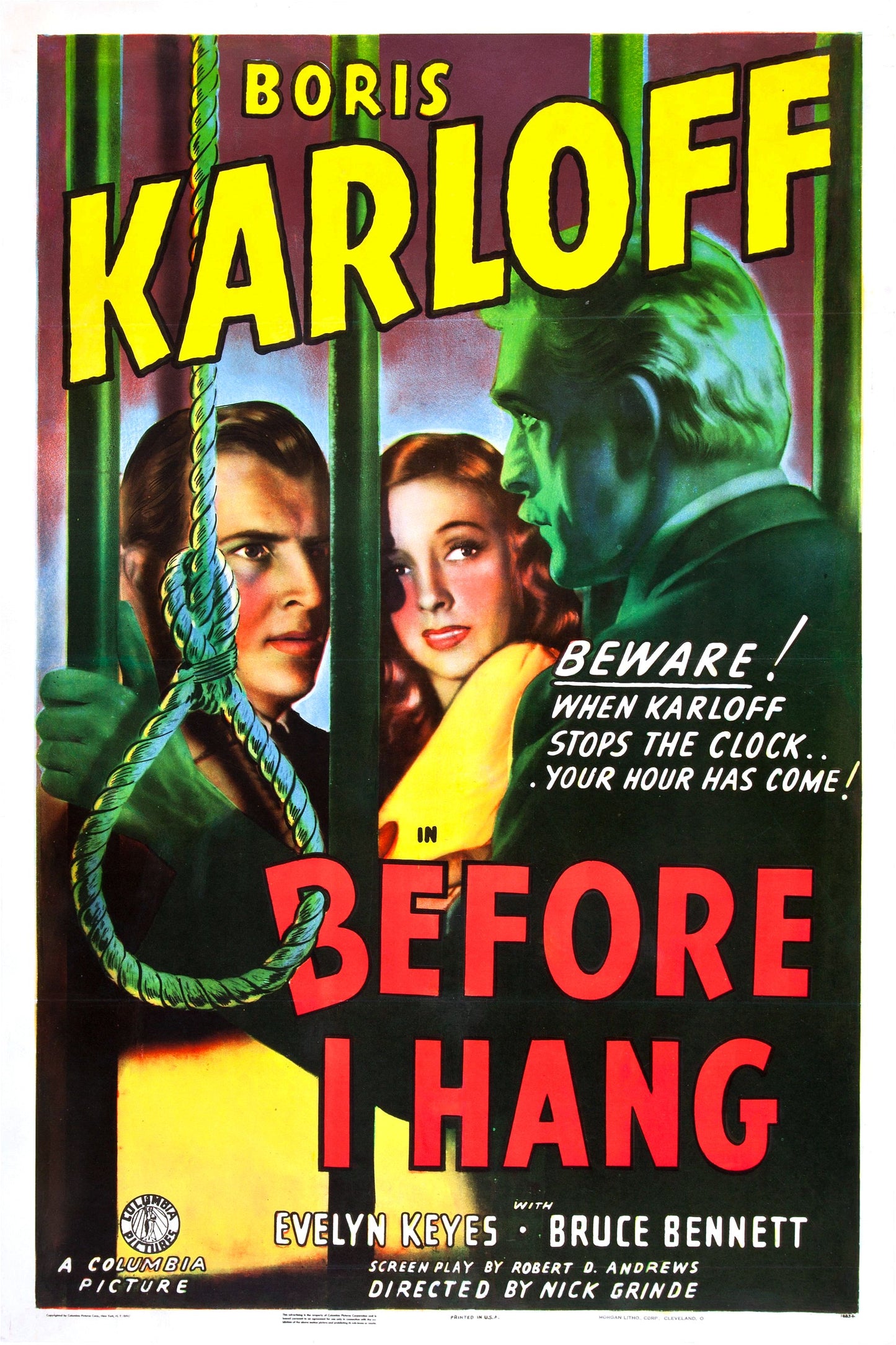Before I Hang 01 Movie Magnet