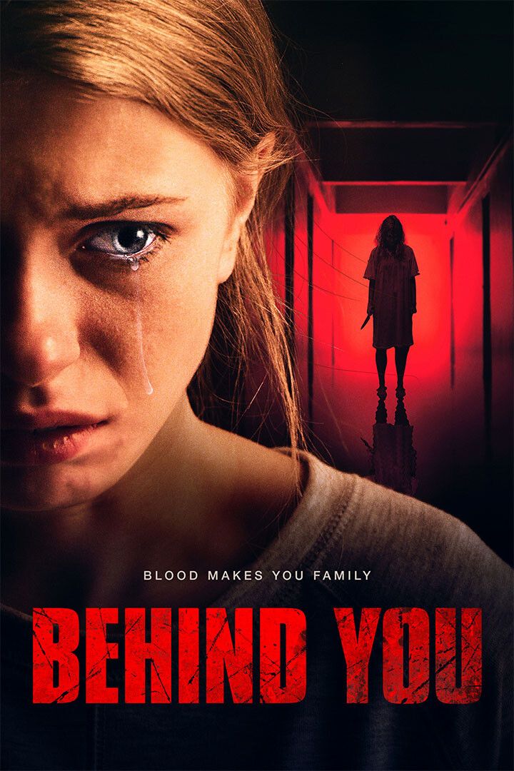 Behind You 2020 Movie Horror Mirror Painting Magnet