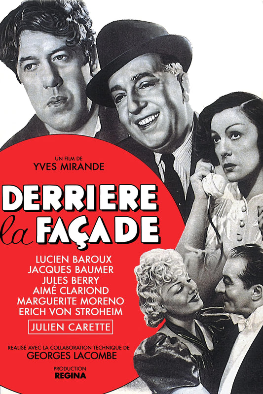Behind The Facade (1939) Movie Poster