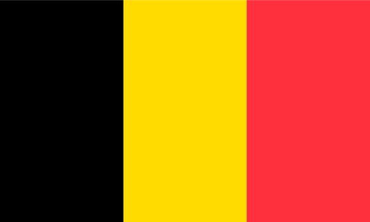 Belgium Flag Print Poster