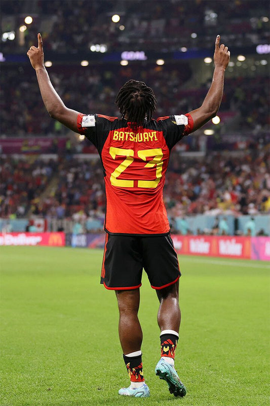Belgium National Team World Cup Qatar 2022 Michy Batshuayi Wall Poster