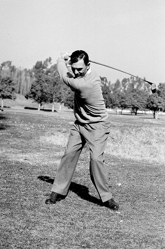 Ben Hogan Wearing Victory Lei Sport Print Jigsaw Puzzle