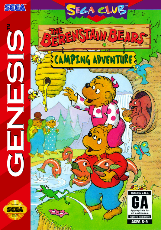 Berenstain Bears, The Camping Adventure (Usa) Genesis Print Poster