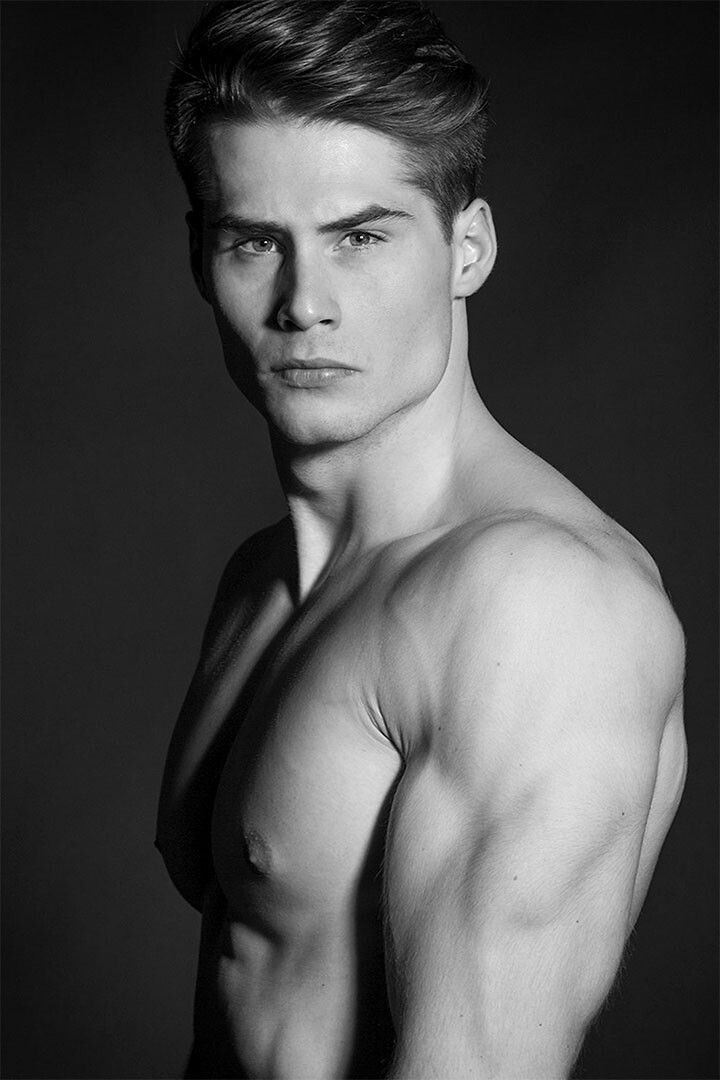 Berion Sexy Sweet Male Model Print Painting Jigsaw Puzzle