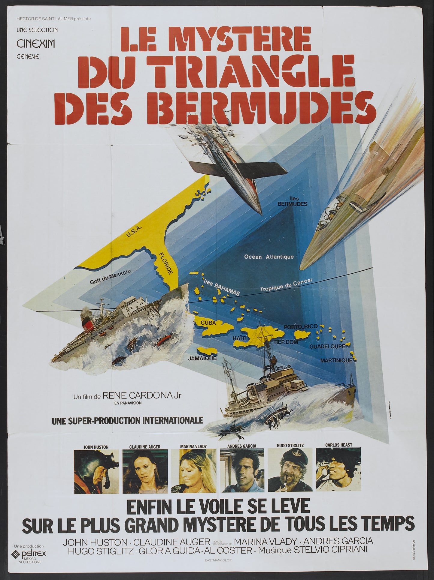 Bermuda Triangle 01 Movie Magnet