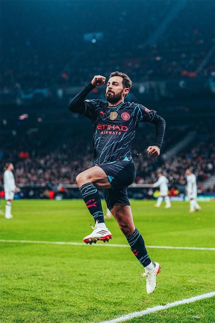 Bernardo Silva Manchester City Football Soccer Athlete Wall Art Poster