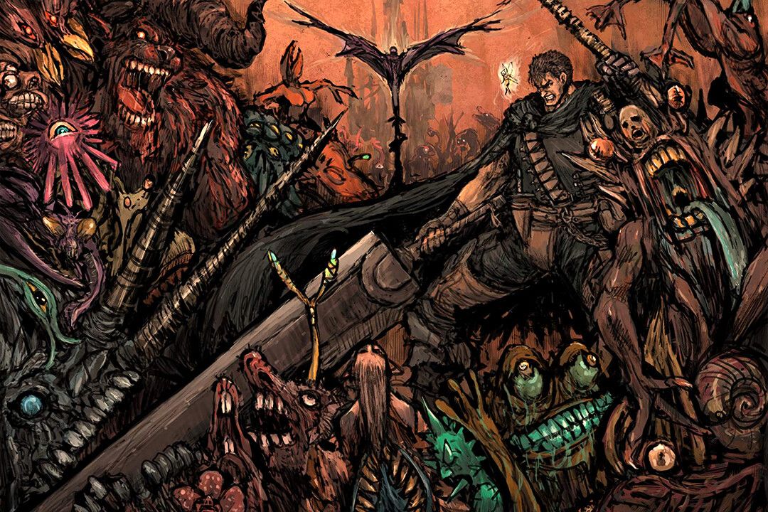 Berserk Gatzu Blood Fight Sword Japan Anime Jigsaw Puzzle