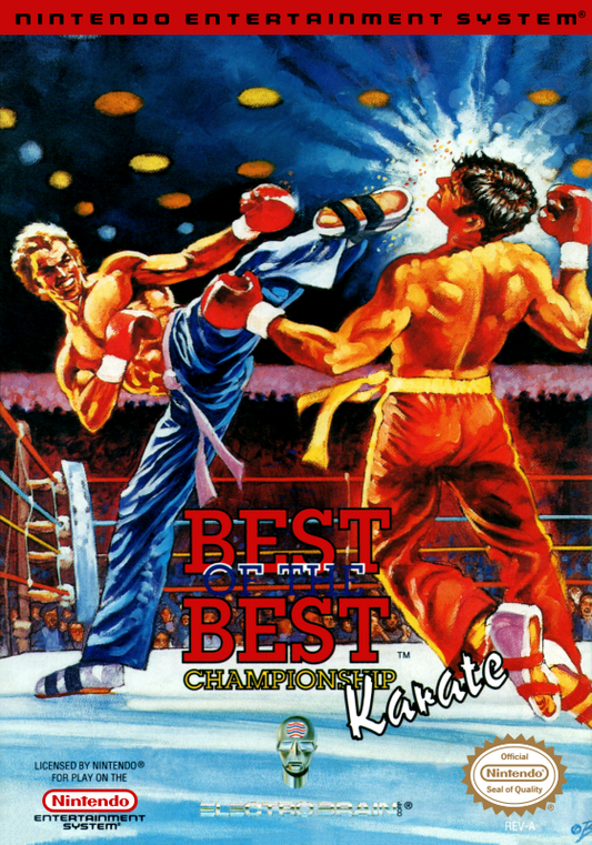 Best Of The Best Championship Karate (Usa) Nes Print Poster