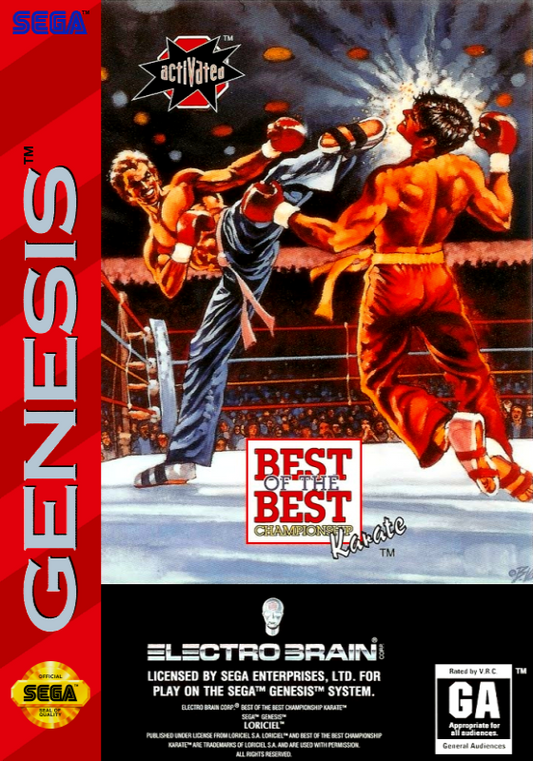 Best Of The Best Championship Karate (Usa) Genesis Print Poster