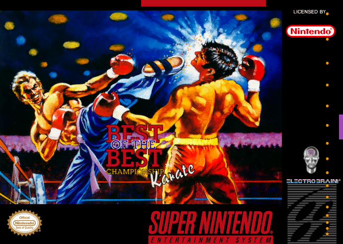 Best Of The Best Championship Karate (Usa) Snes Keychain