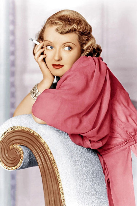 Bette Davis American Actress Artist Theater Actor Jigsaw Puzzle