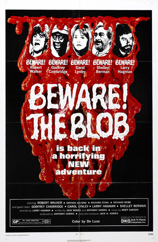 Beware Blob 01 Movie Magnet