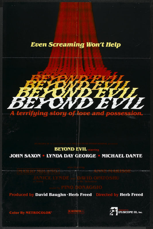 Beyond Evil 01 Movie Magnet
