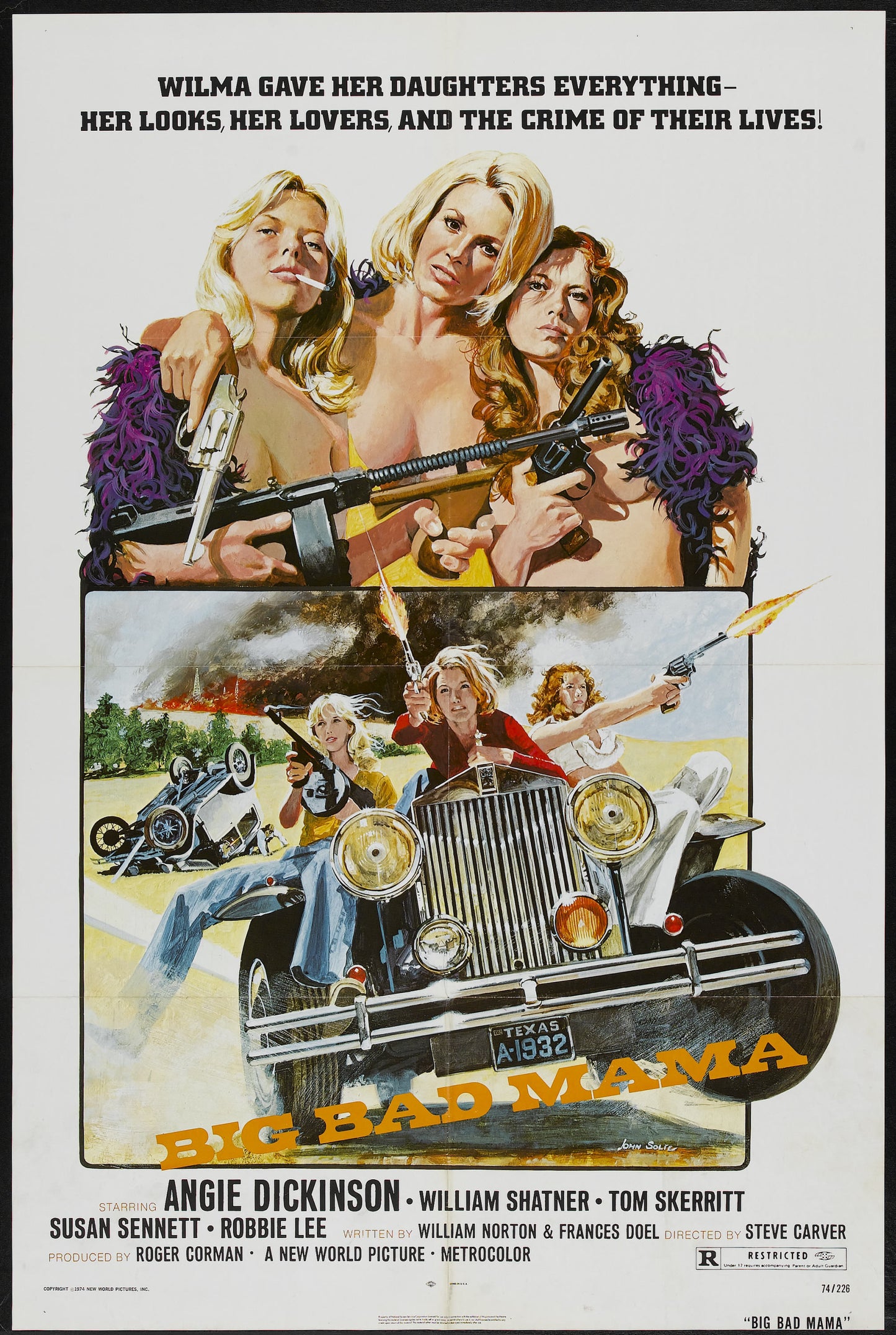 Big Bad Mama 01 Movie Magnet