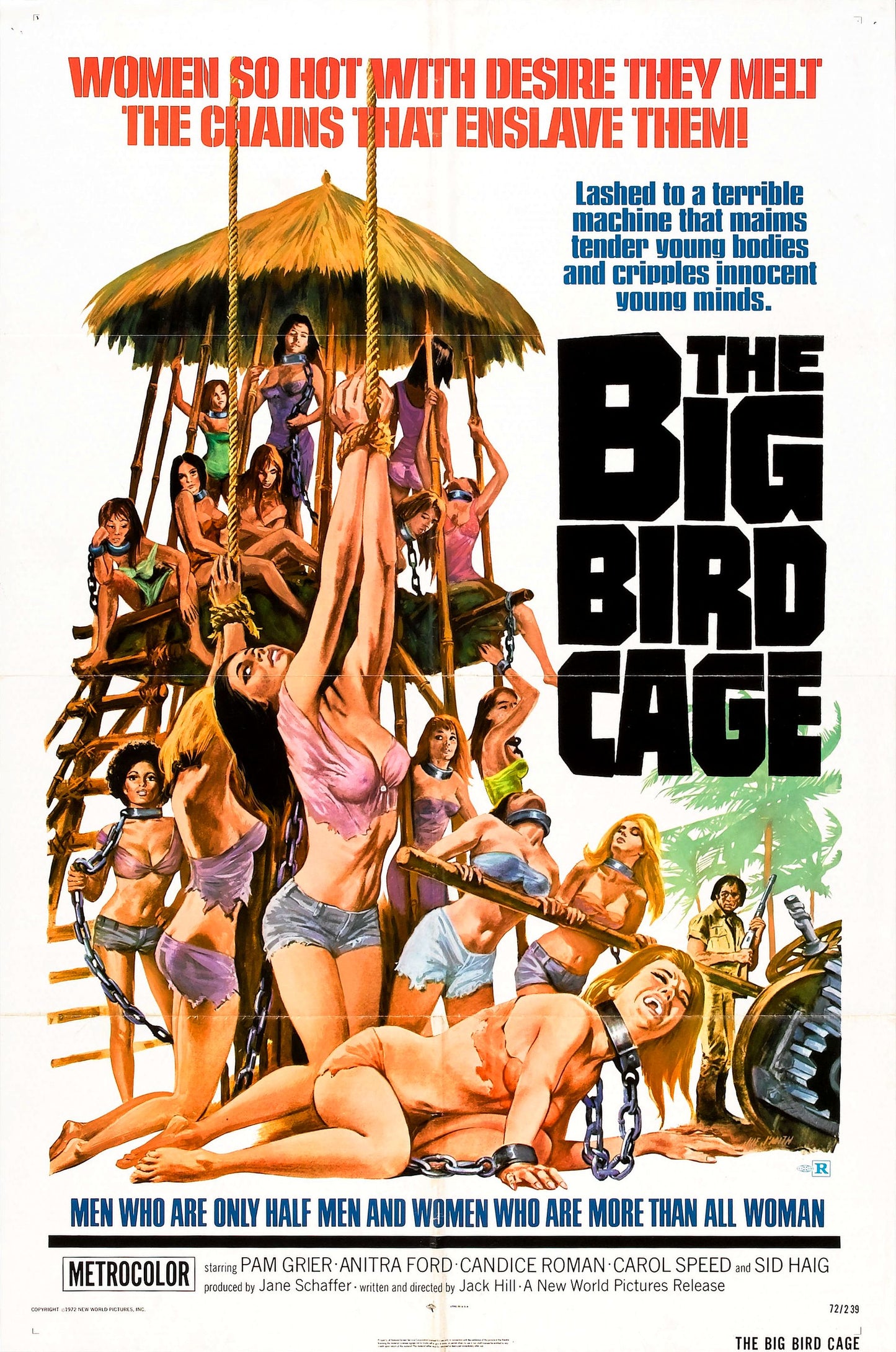 Big Bird Cage 01 Movie Magnet