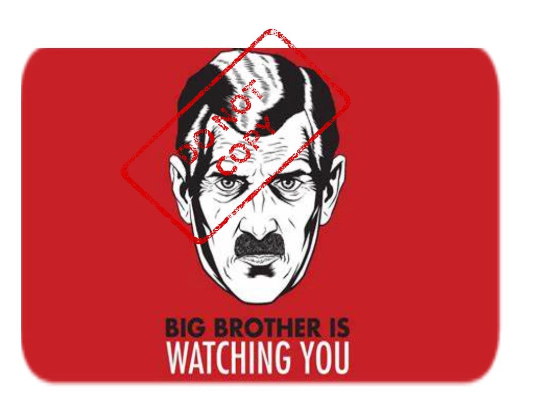 Big Brother Is Watching Classic Orwell Book 1984