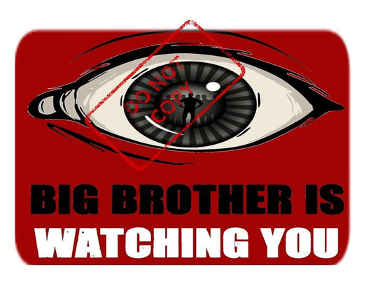 Big Brother Is Watching George Orwell Classic Book 1984
