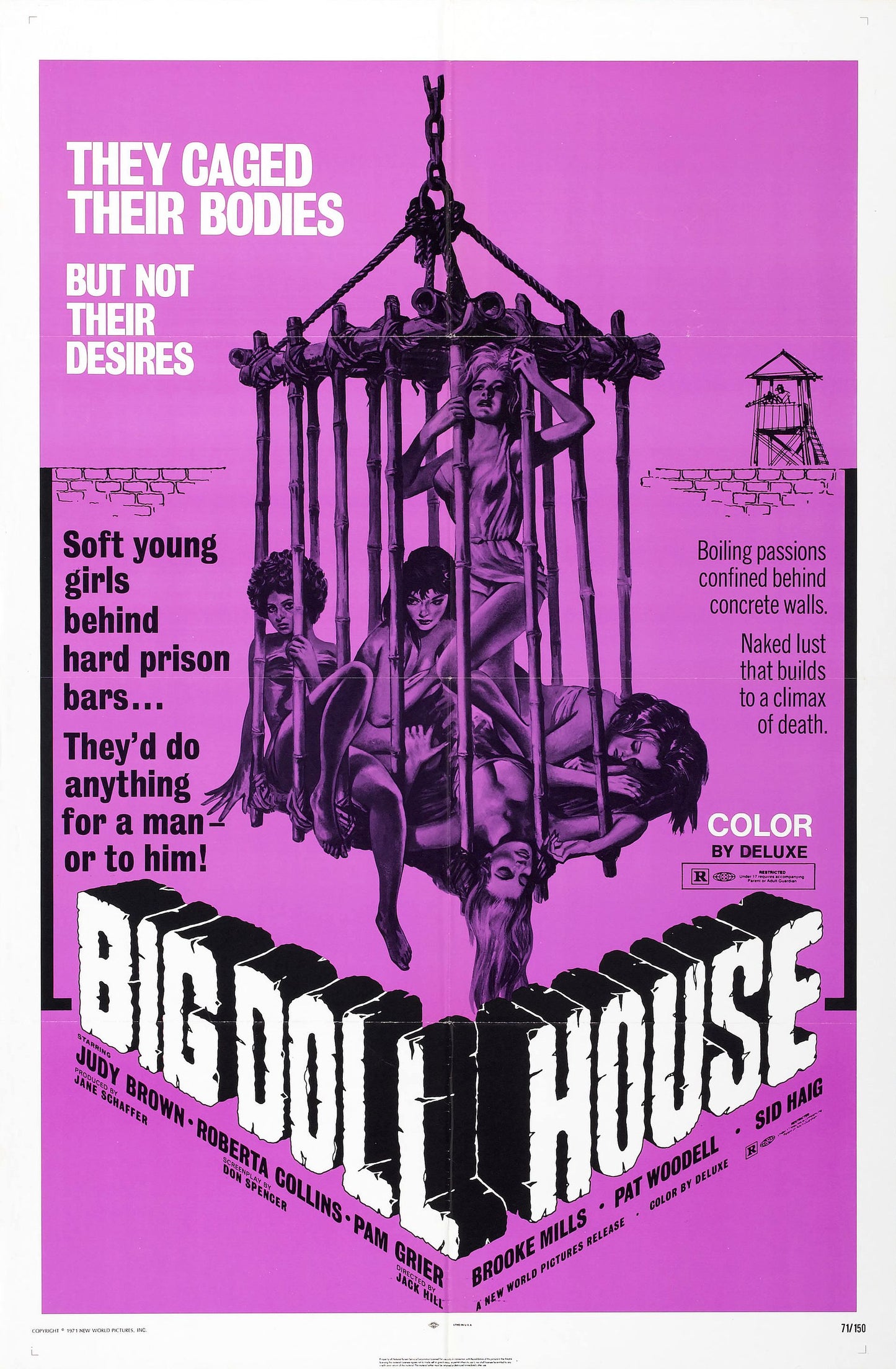 Big Doll House 01 Movie Magnet