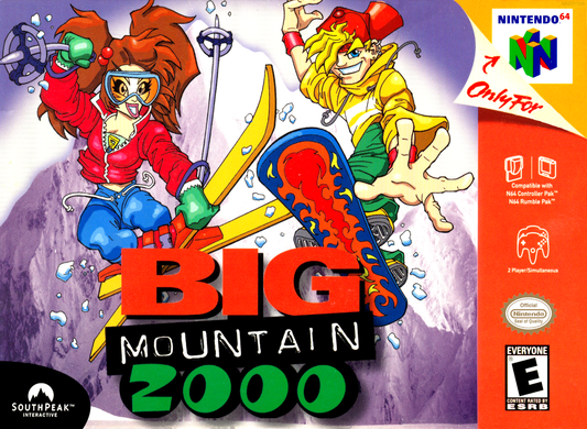 Big Mountain 2000 N64 Print Poster