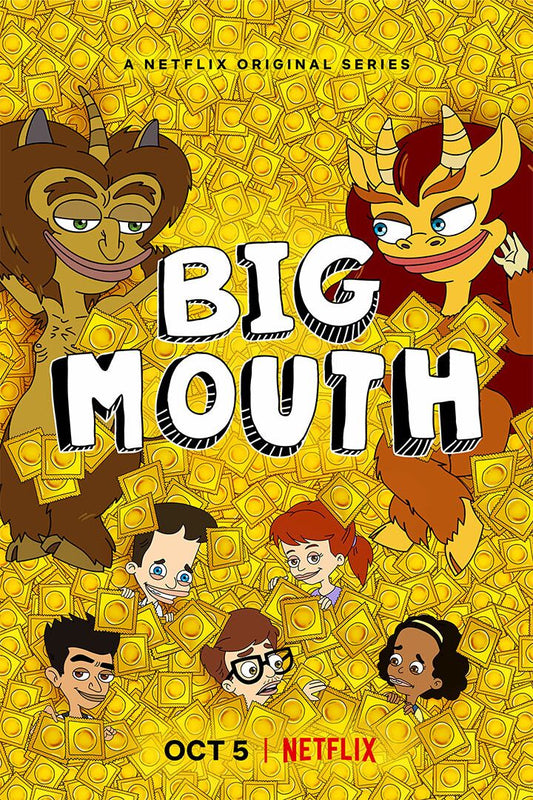 Big Mouth Full Character Movie Animasyon Print Jigsaw Puzzle
