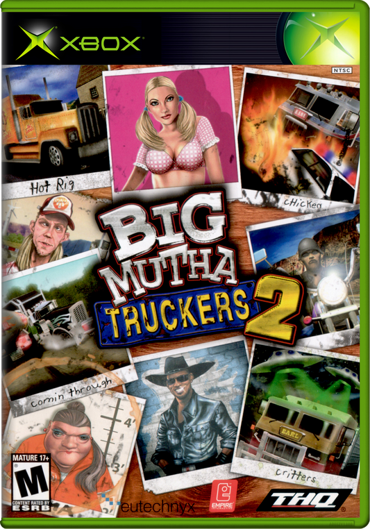 Big Mutha Truckers 2 Xbox Print Poster