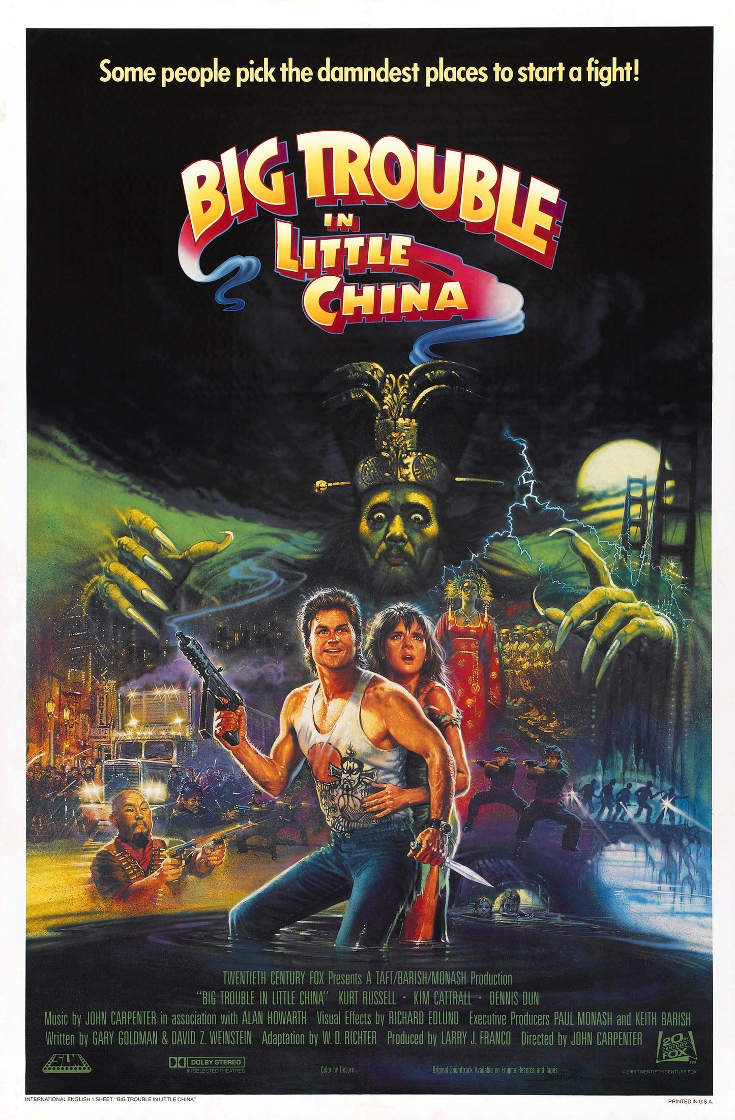 Big Trouble In Little China 02 Movie Magnet