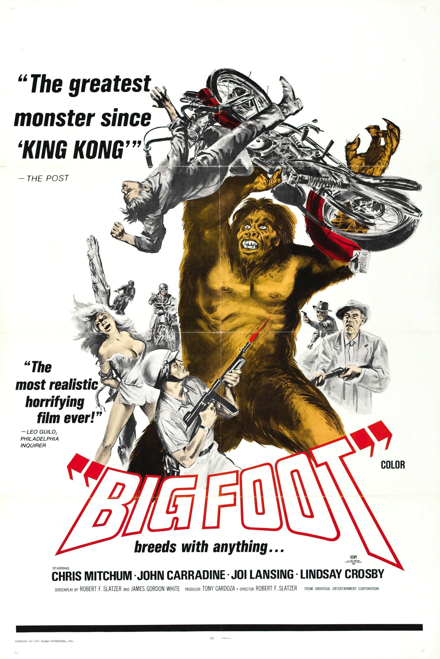 Bigfoot 01 Movie Magnet