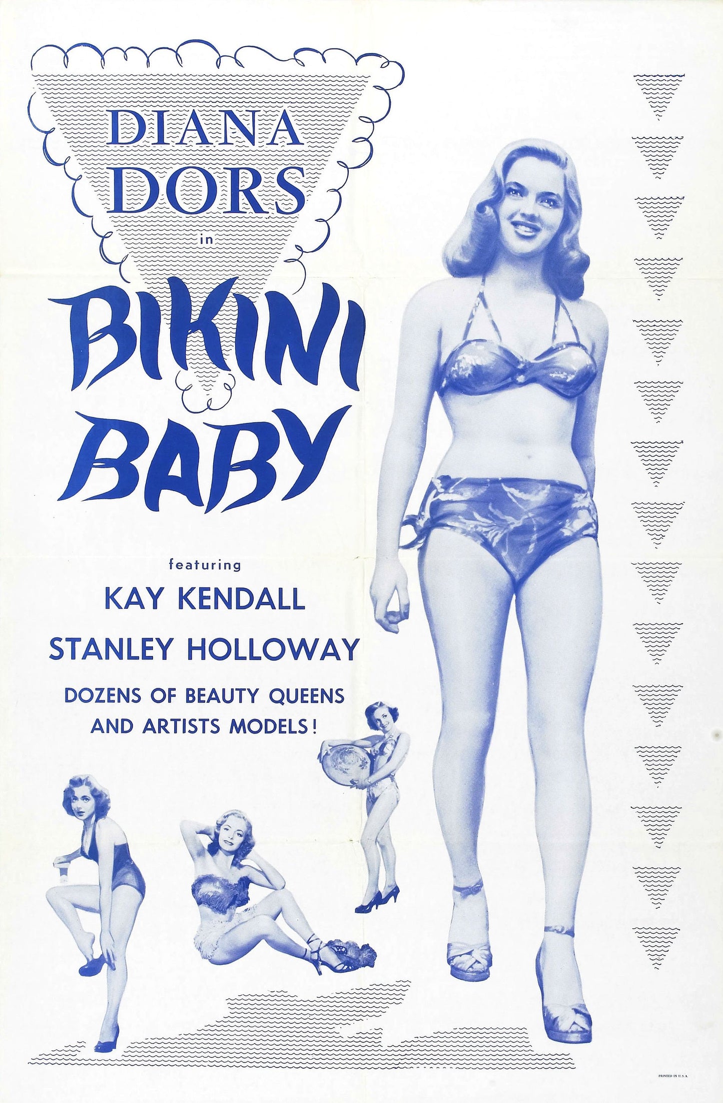 Bikini Baby 01 Movie Magnet
